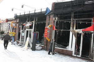 На Театральном бульваре - очередной пожар 