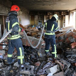 Обстріли Харкова та області 21 червня. Фото: ДСНС