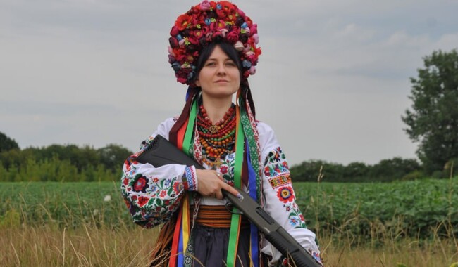 Фото військової дружини. Фото: надане Світланою Скшетуською