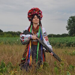 Фото військової дружини. Фото: надане Світланою Скшетуською